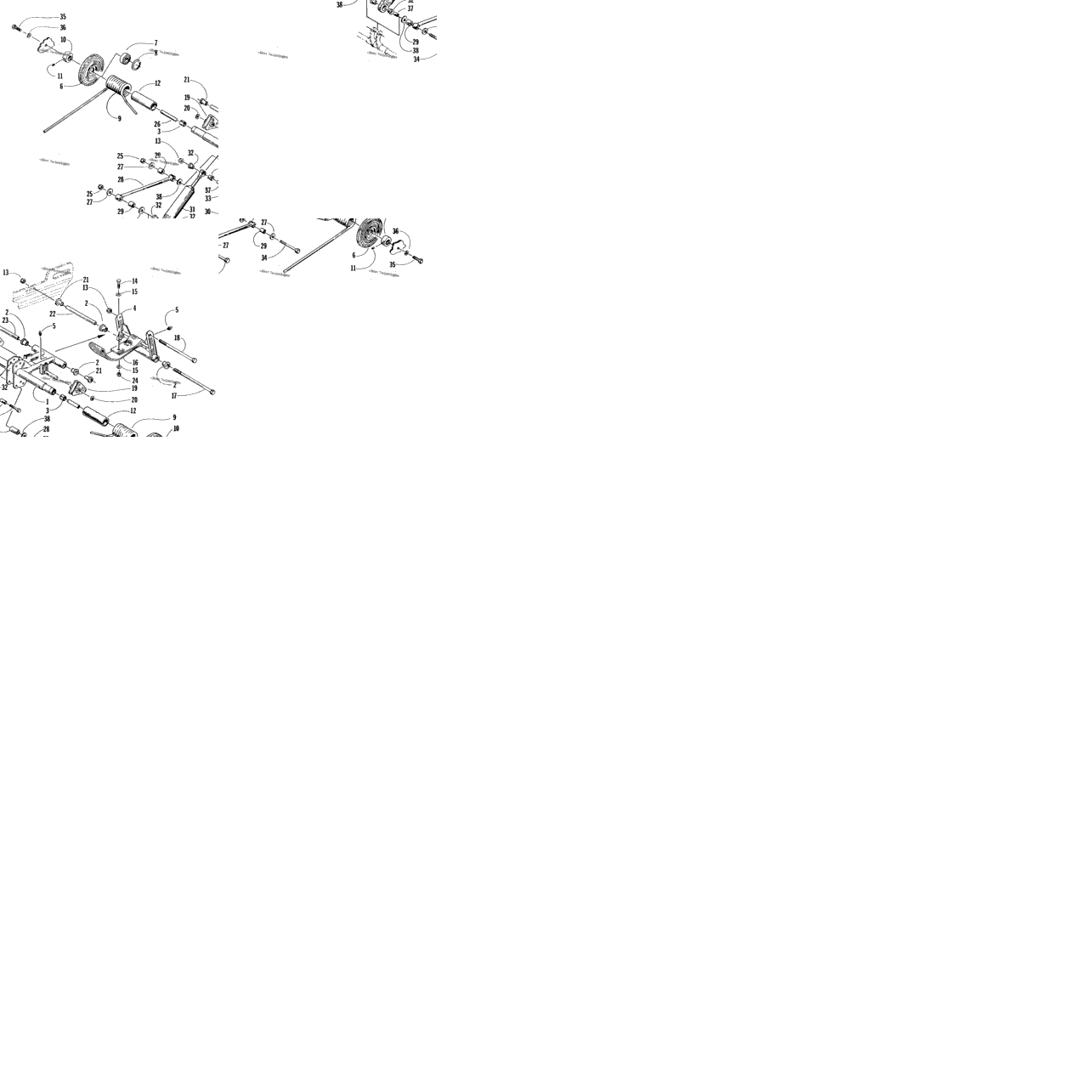 Rear Suspension Rear Arm Assembly