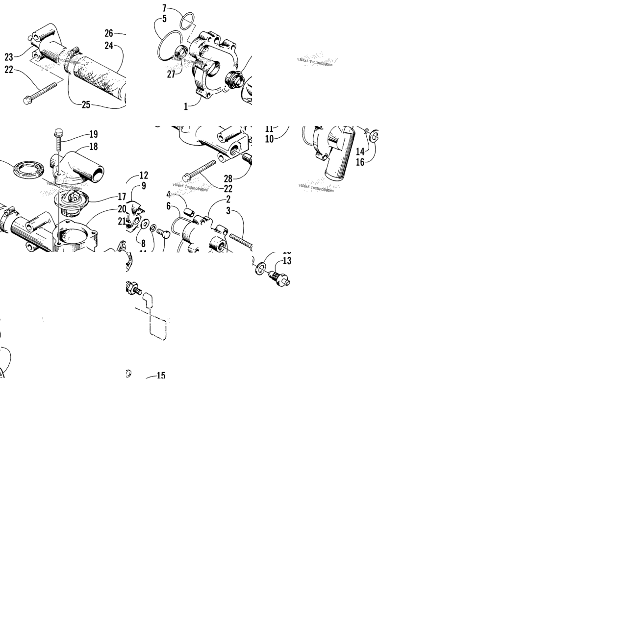 Water Pump/Water Manifold