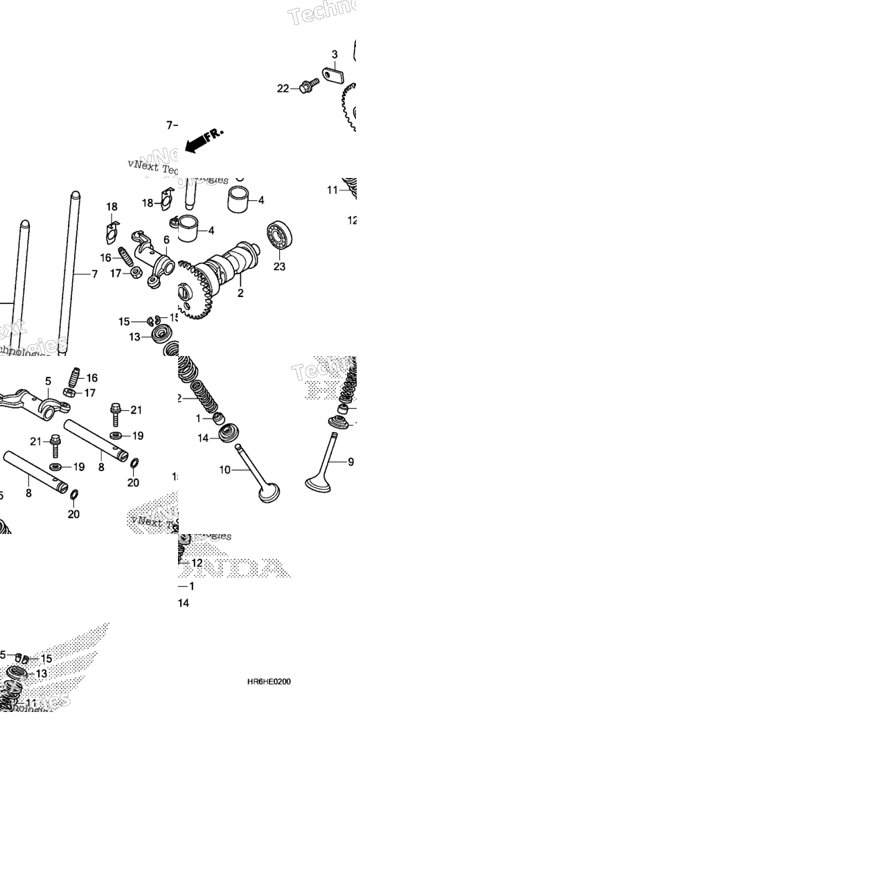 Camshaft + Valve