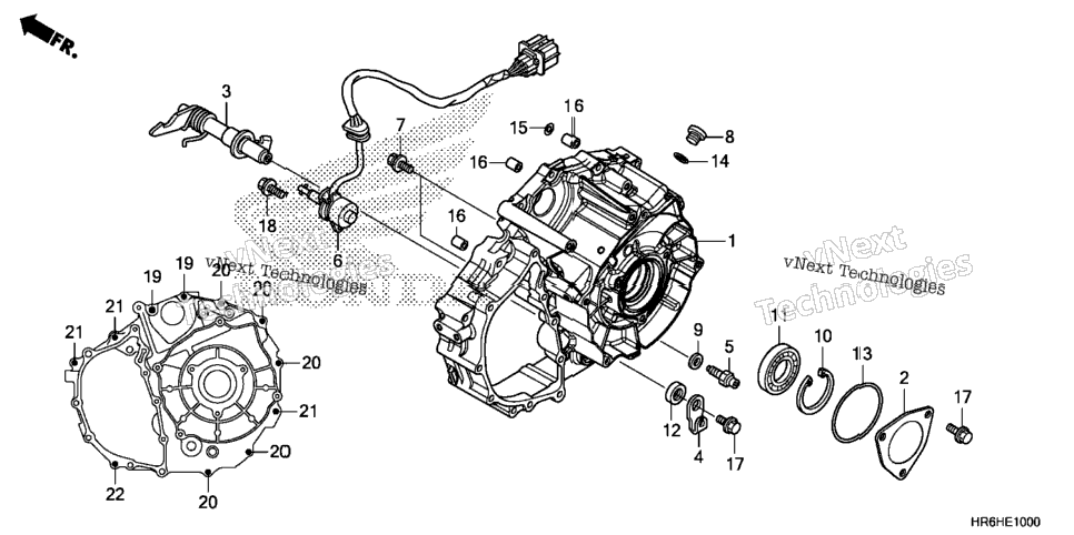 Rear Crankcase Cover
