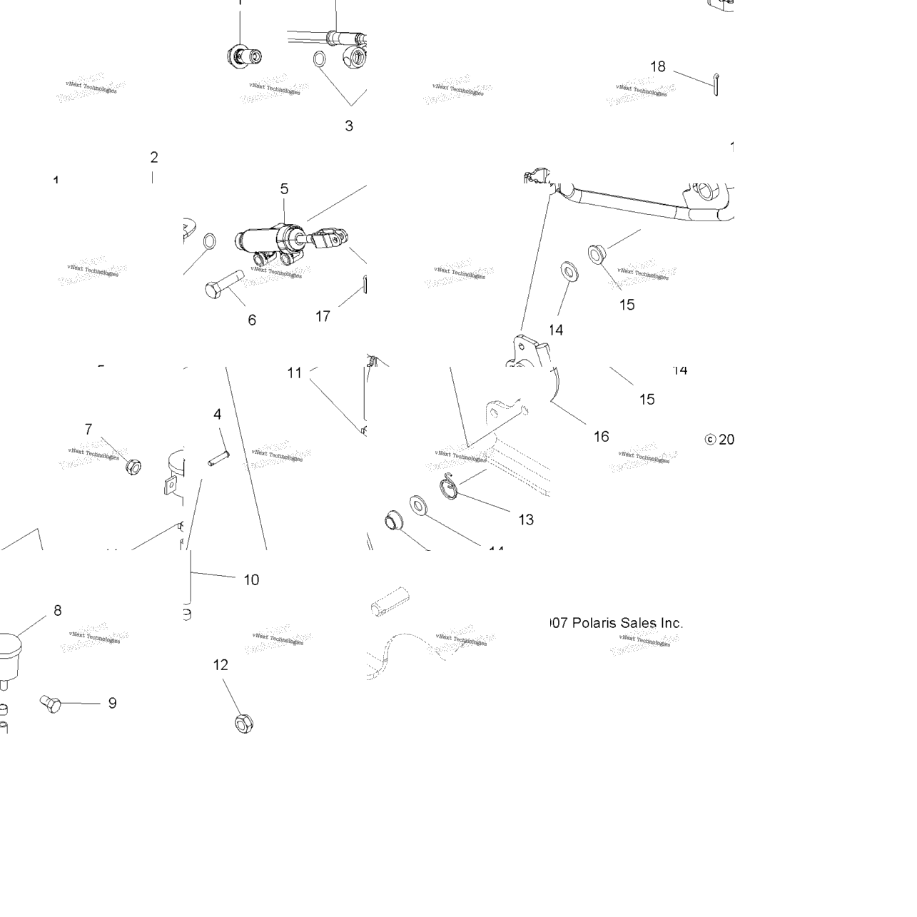Brakes, Foot Pedal & Master Cylinder