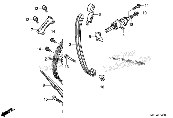 Cam Chain@Tensioner