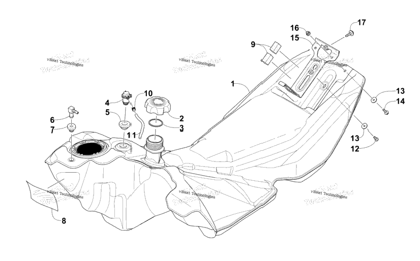 Gas Tank Assembly