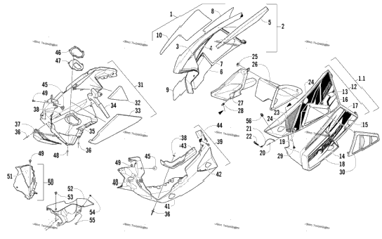 Skid Plate And Side Panel Assembly