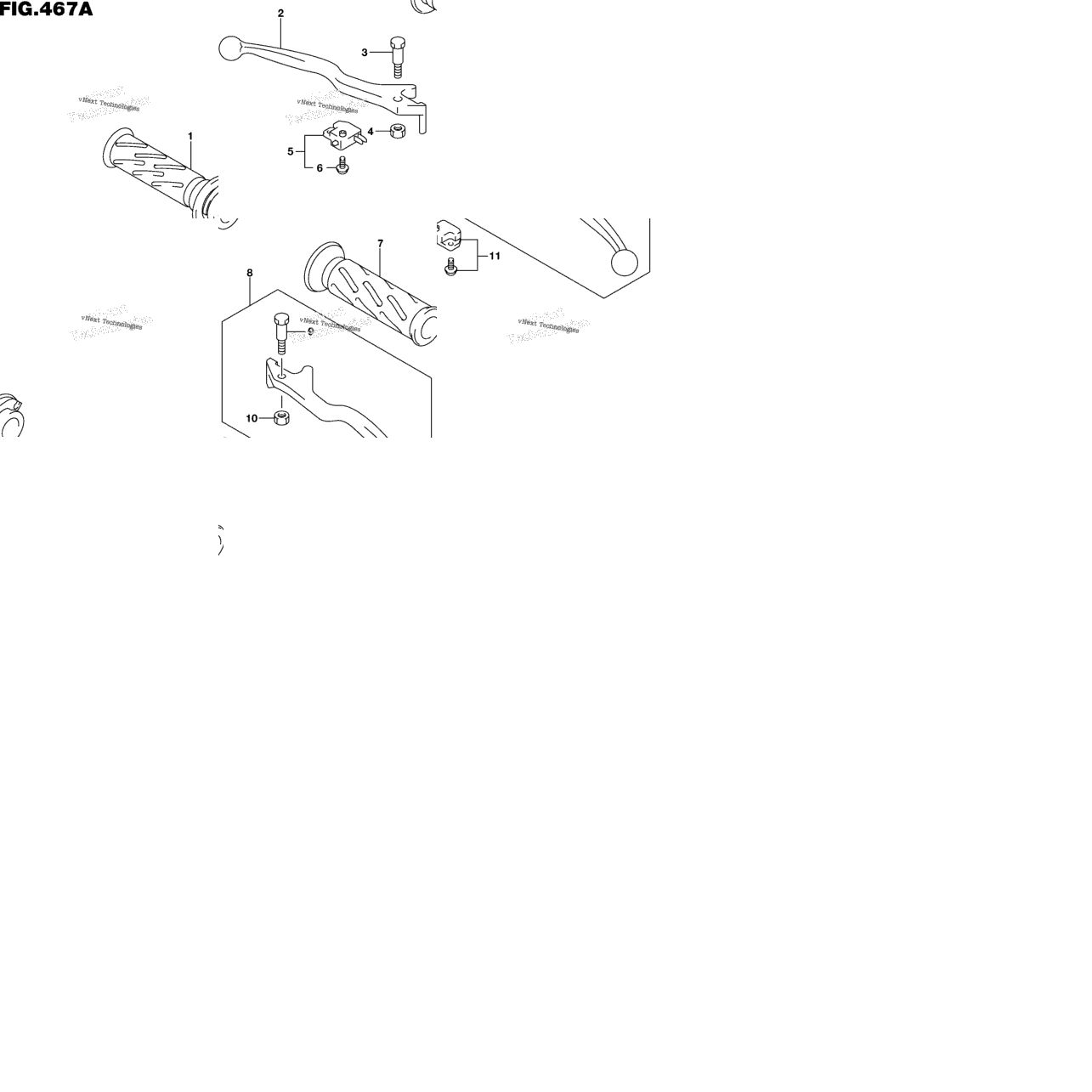 Handle Lever (An400al6 E33)