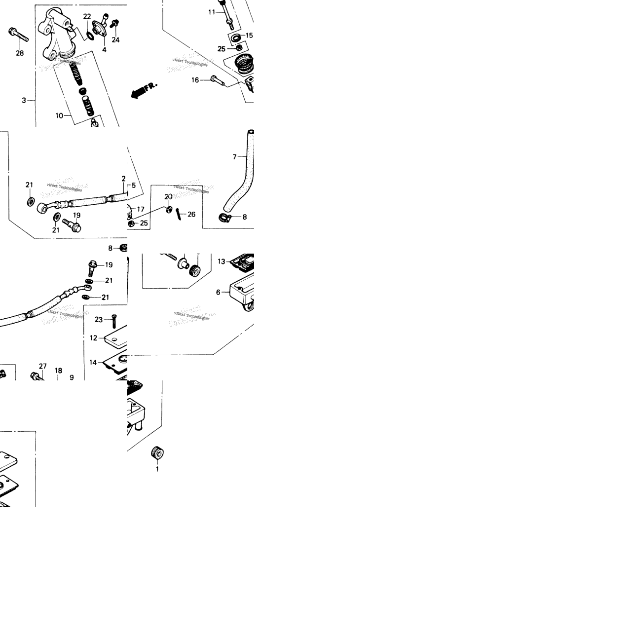 Rear Brake Master Cylinder