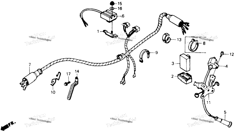 Wire Harness 85-87