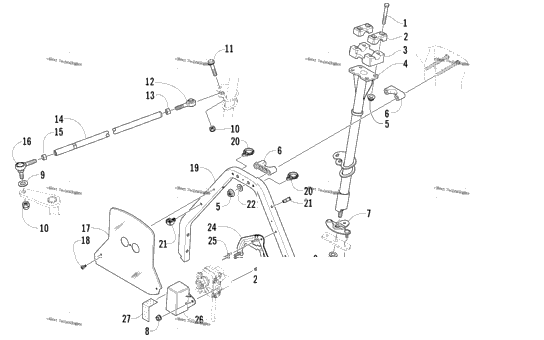 Steering Post Assembly