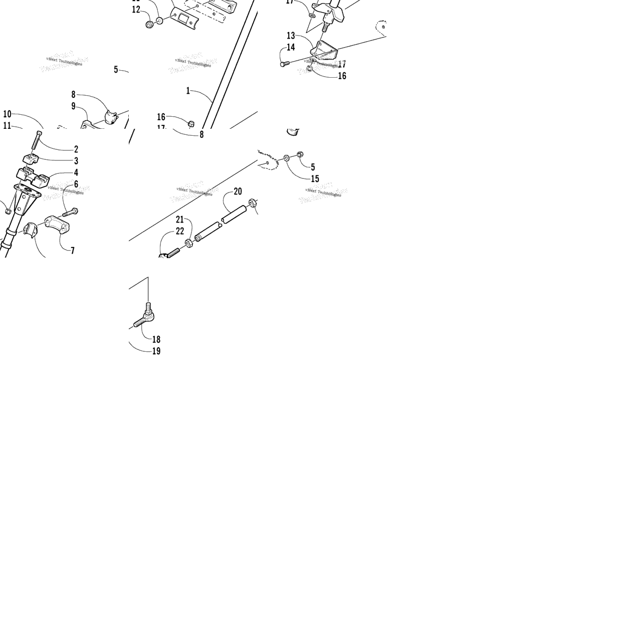Steering Post Assembly