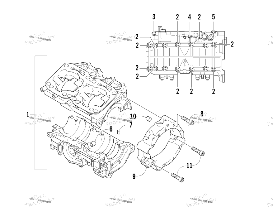 Crankcase Assembly