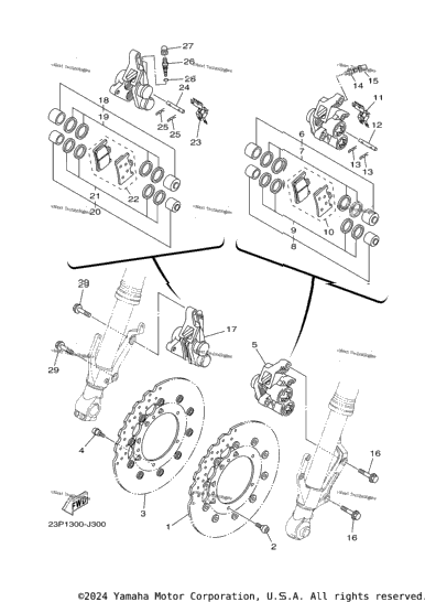 Front Brake Caliper
