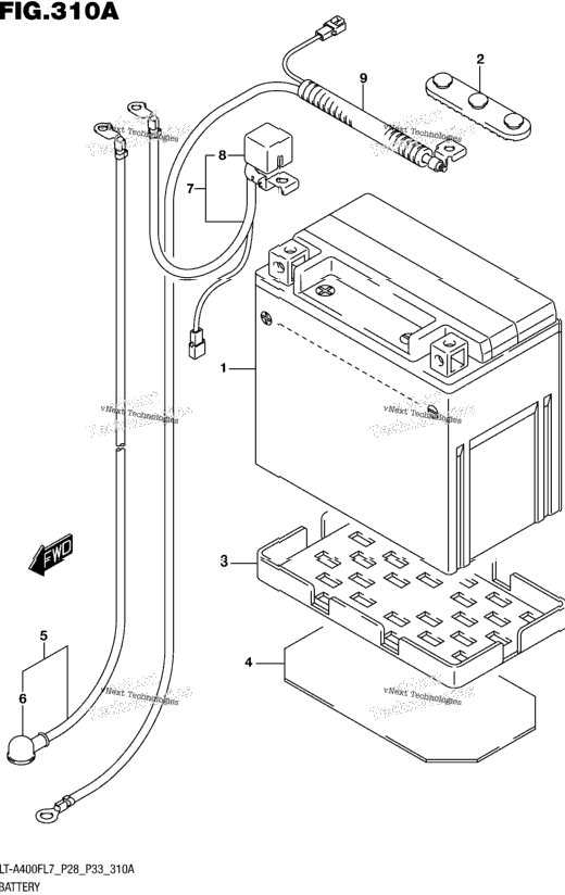 Battery (Lt-A400fl7 P28)