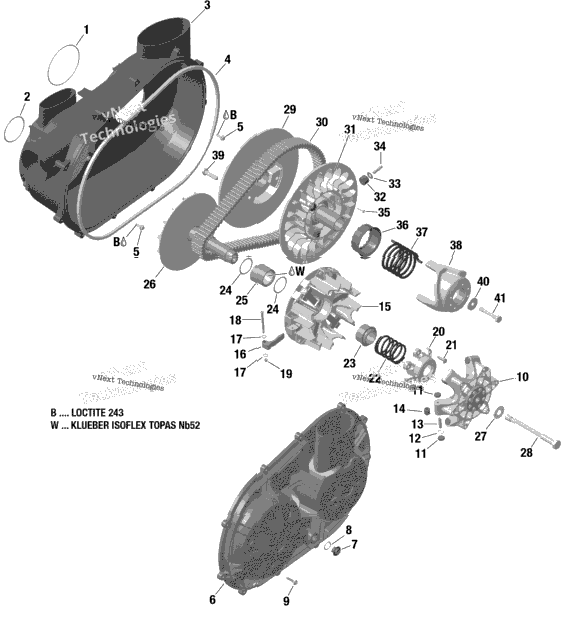 Transmission 900 Ho