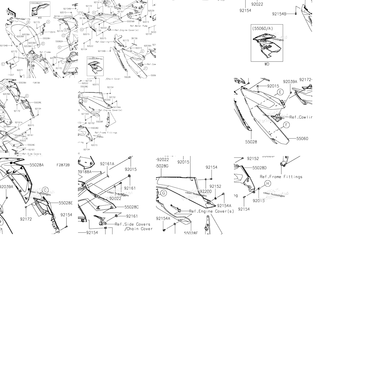 Cowling Lowers(Gpfbn/Gpfbl)