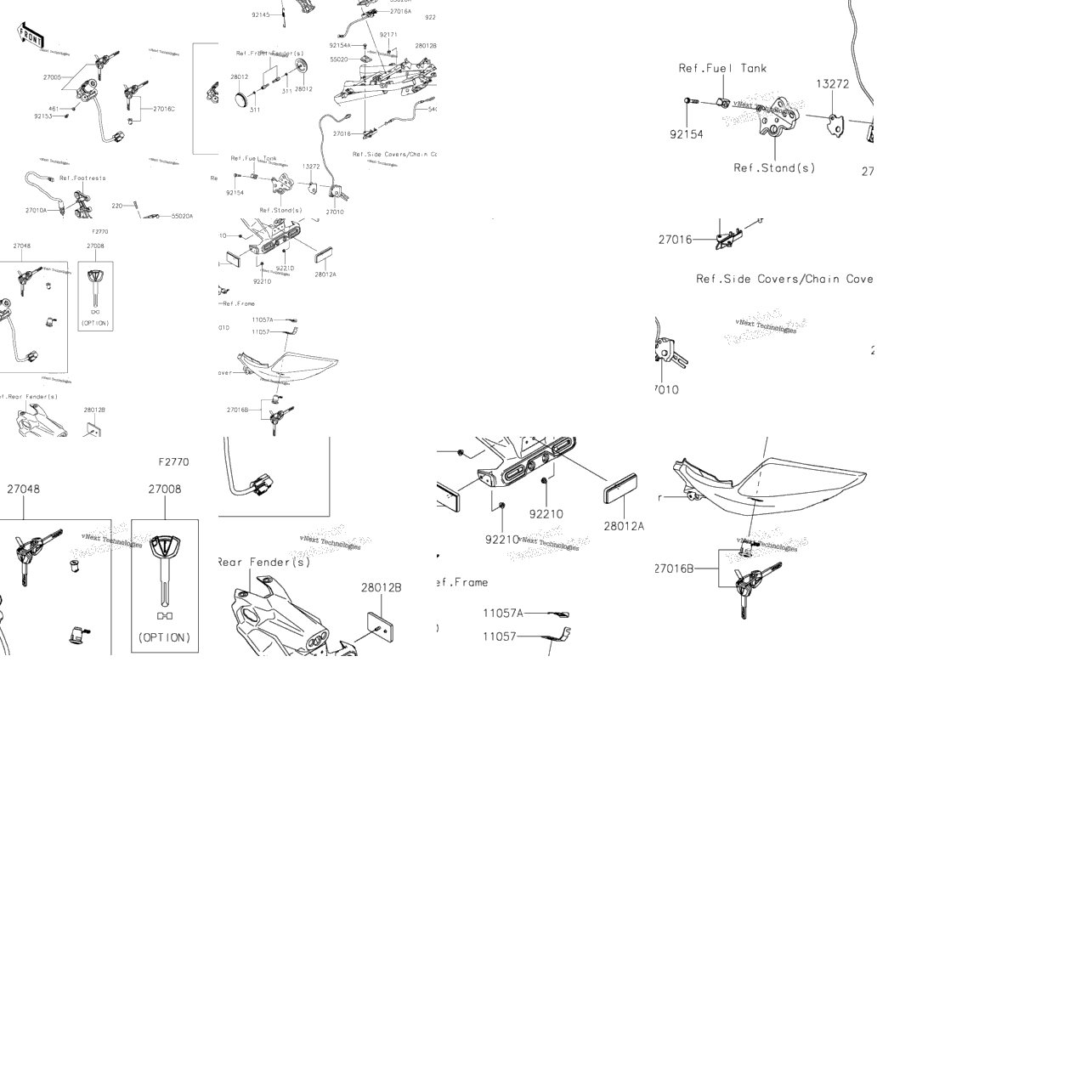 Ignition Switch/Locks/Reflectors