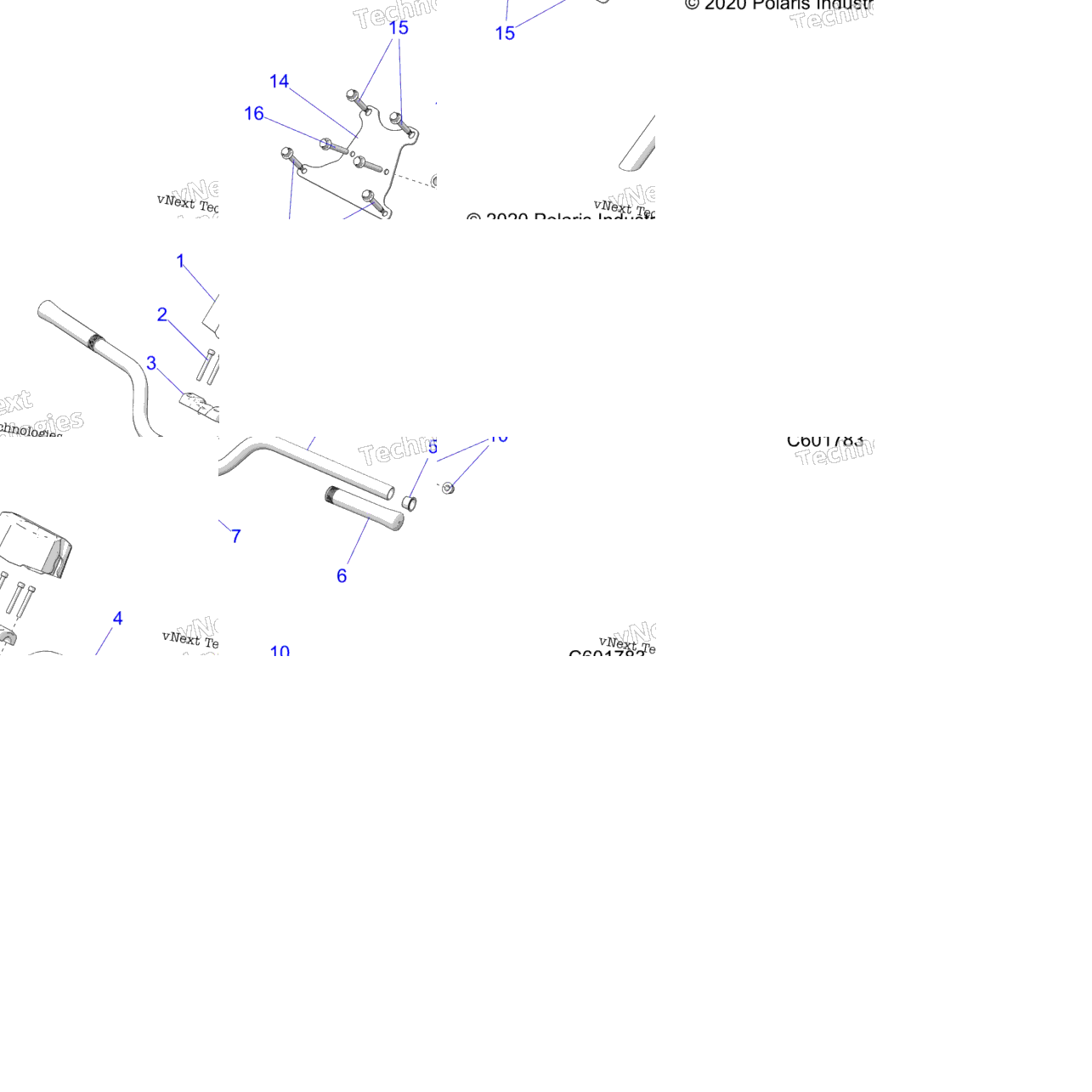Steering, Hbar, Steering Post, Grips