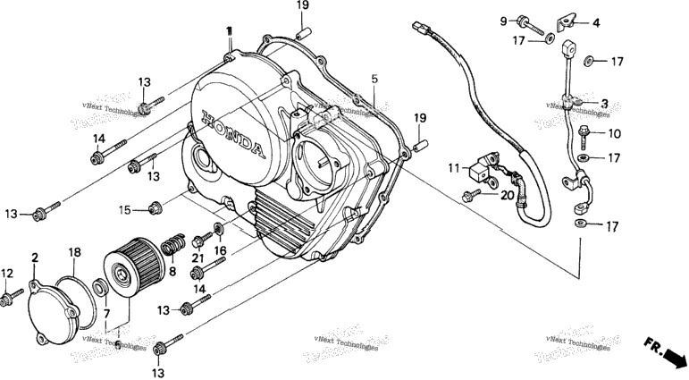 Right Crankcase Cover