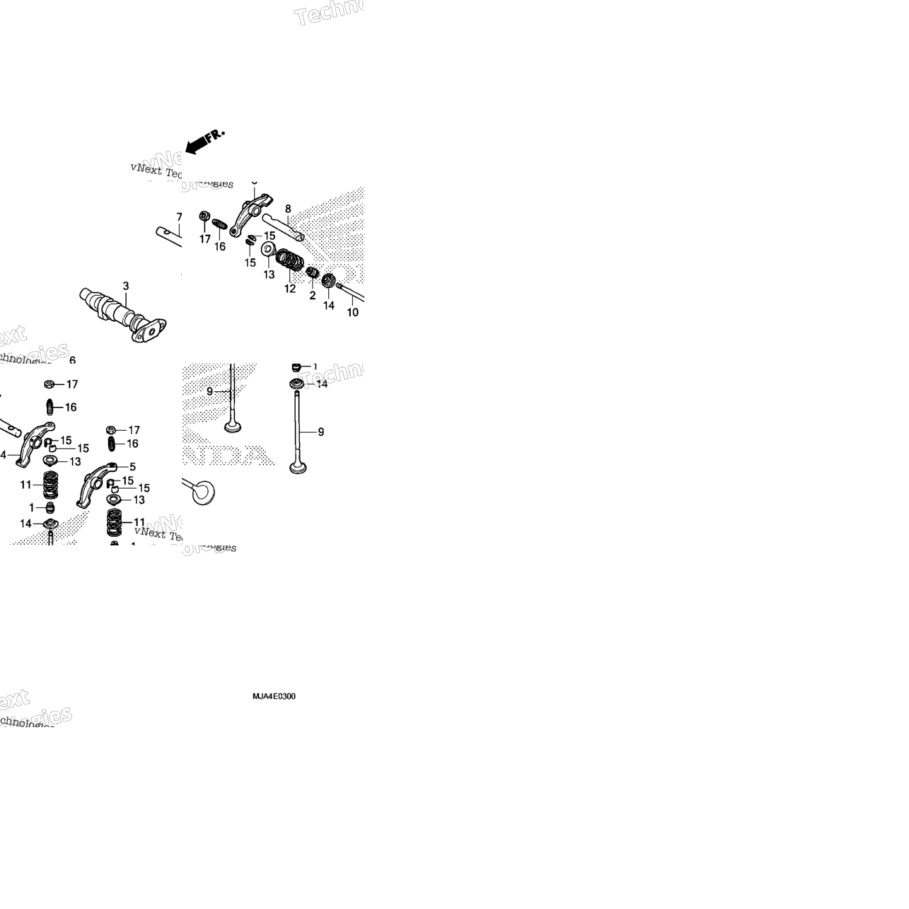 Camshaft Valve (Fr.)
