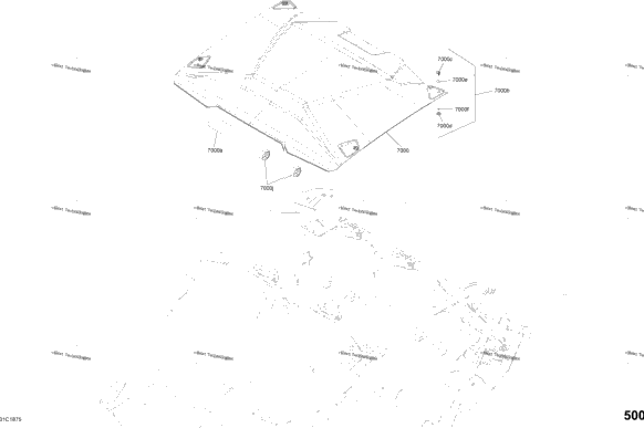 Body Parts - Liquid Gold - Package Xrs Dps - Roof Section