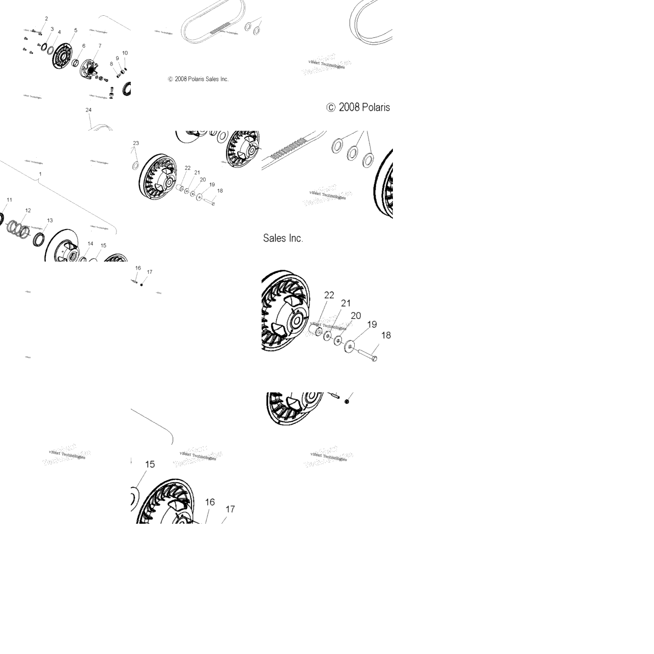 Drive Train, Clutch, Secondary