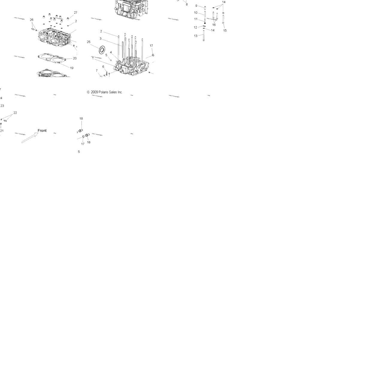 Engine, Cylinder & Crankcase