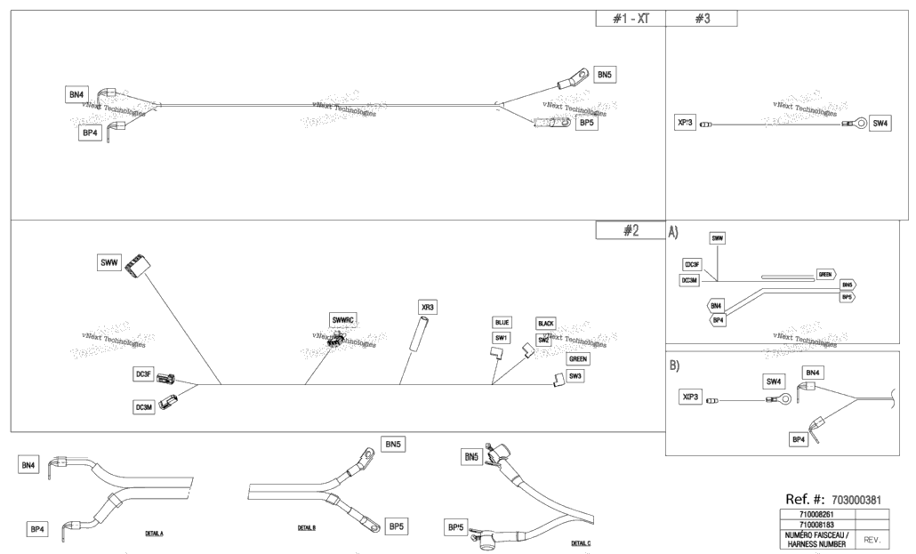 Electric - Winch Wiring Harness - 710008183