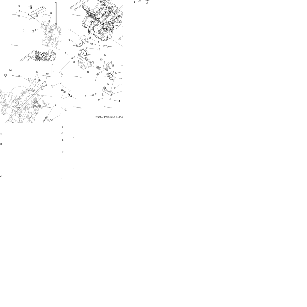 Engine, Transmission Mounting