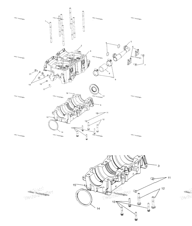 Crankcase S03nx8cs (4978197819C09)