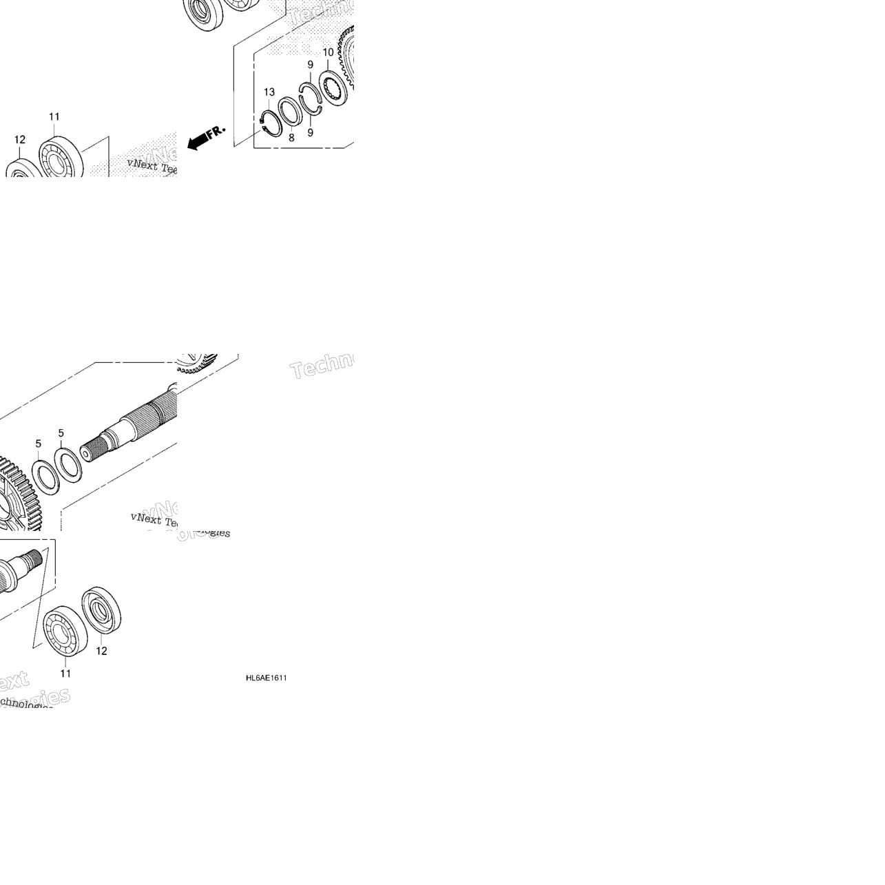 Final Driven Shaft