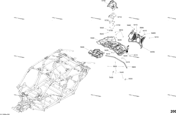 Body Parts - Bright White - Package Std - Rear Section