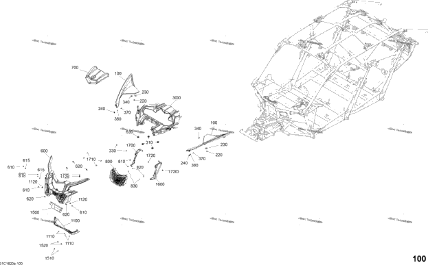 Body Parts - Circuit Yellow - Package Xds Dps - Front Section