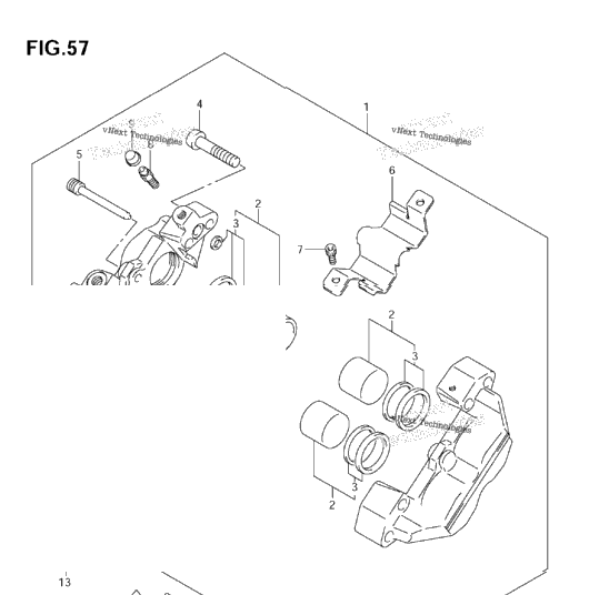 Rear Caliper