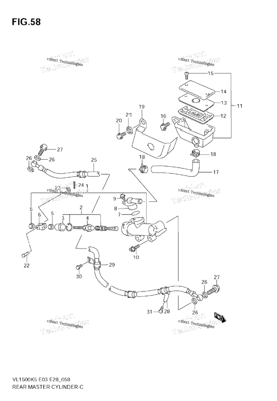 Rear Master Cylinder