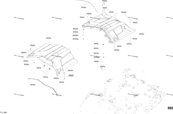 Body Parts - Liquid Gold - Package Xrs Dps - Roof Section