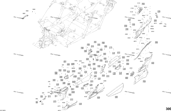 Body Parts - Platinum Silver - Package Xrs Xds Dps - Side Section