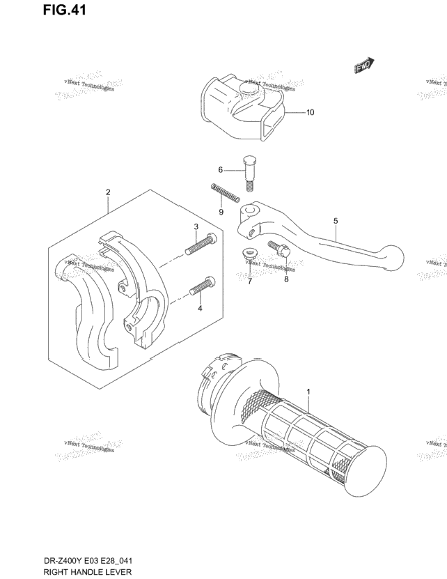Right Handle Lever