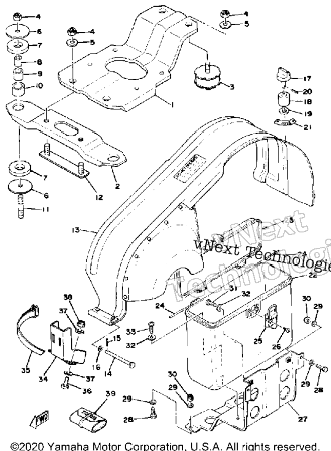 Engine Bracket Drive Guard