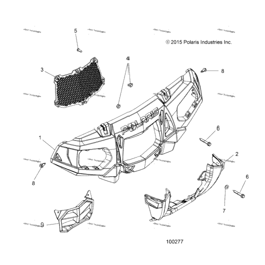 Body, Front Bumper & Mounting