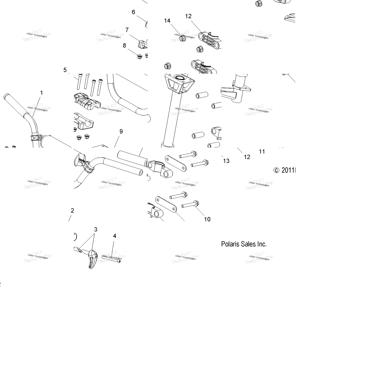 Steering, Handlebar Mounting All Options