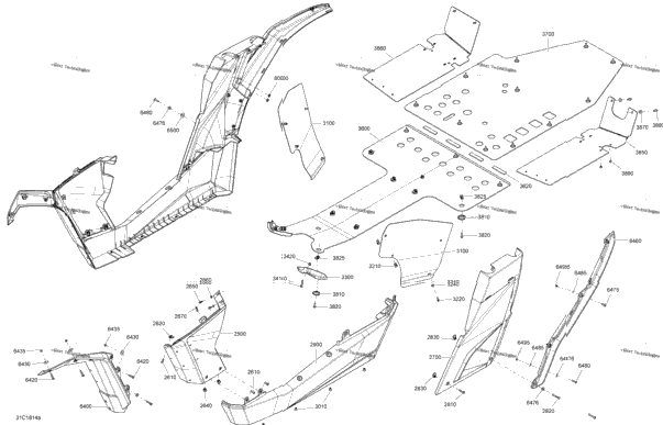 Body Central Part Maverick - Carbon Black Models