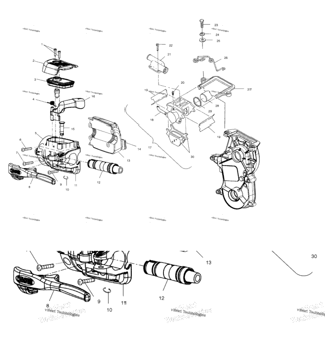Brake S03nk7cs/As03nl7cs/As03nk8cs/As03nl8cs/As03nm8cs