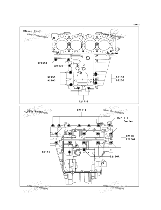 Crankcase Bolt Pattern