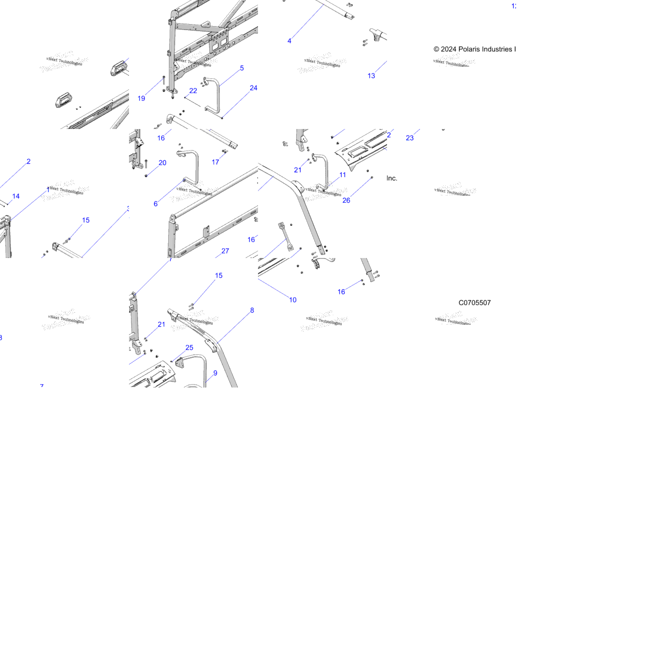 Chassis, Cab Frame