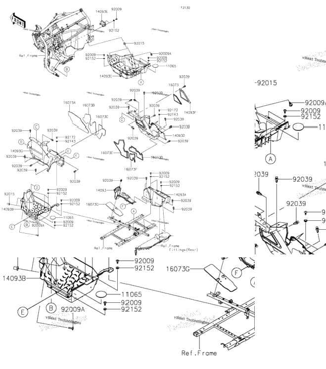 Frame Fittings(Front)