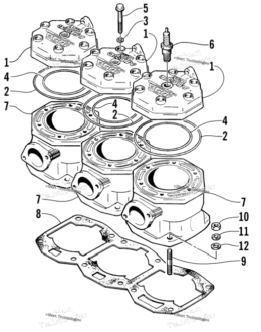 Cylinder And Head Assembly