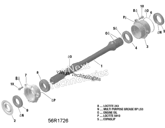 Drive Shaft - Hd8