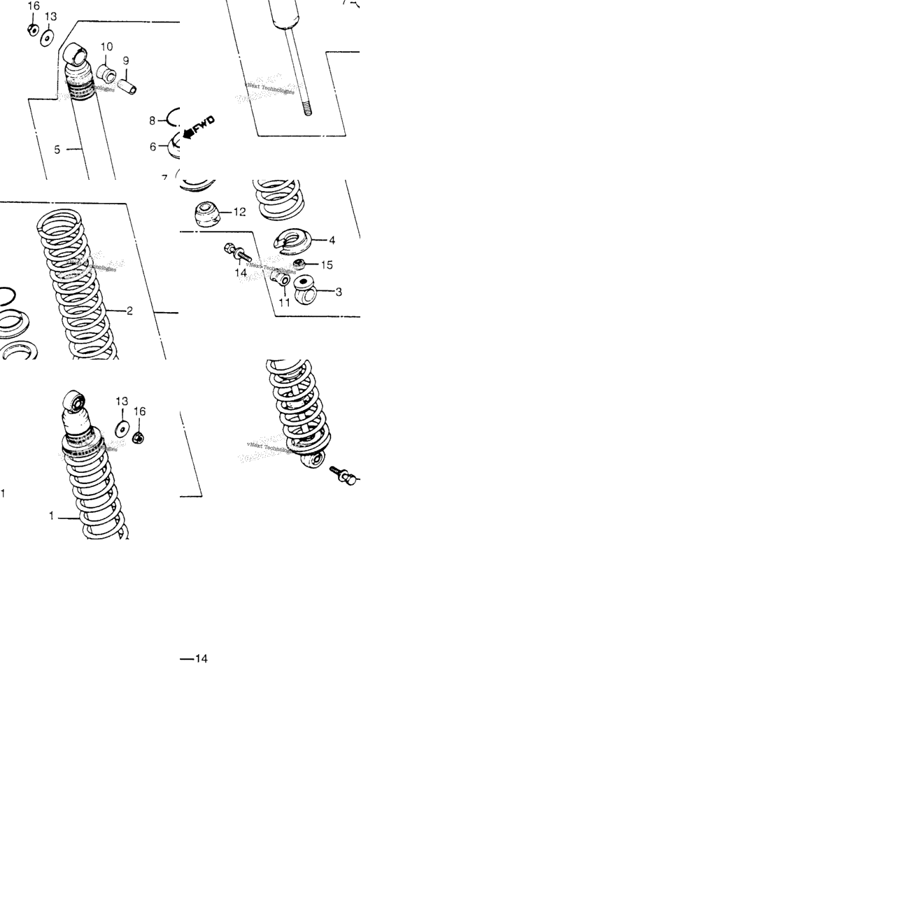 Rear Shock Absorber