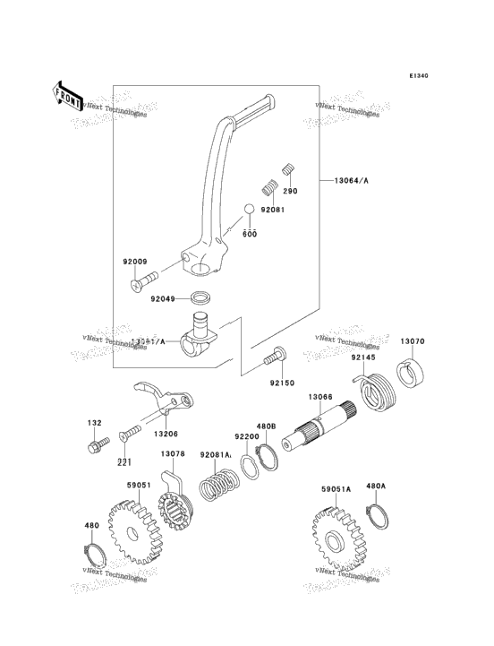 Kickstarter Mechanism