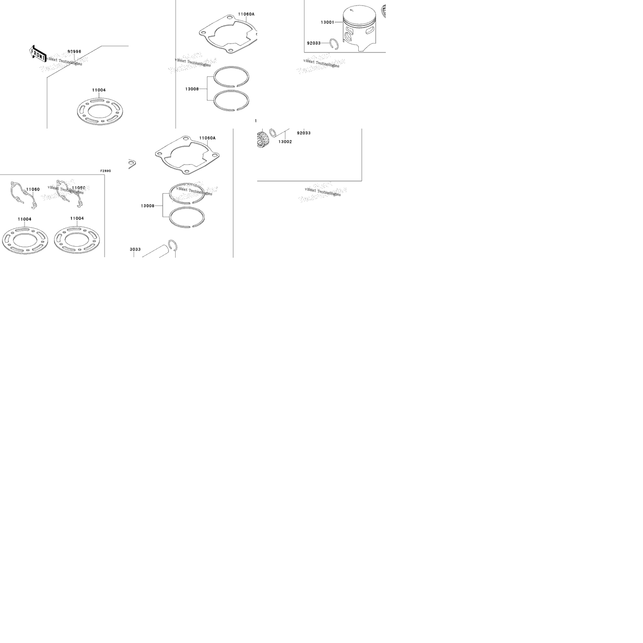 Optional Parts (Top End Kit)