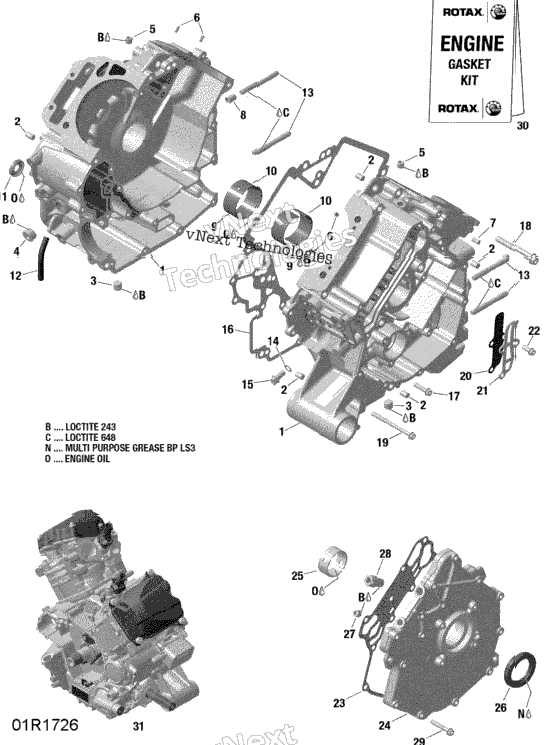 Crankcase - Hd8